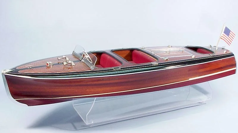 Bausatz Chris-Craft Barrel Back Triple Cockpit RC - 1