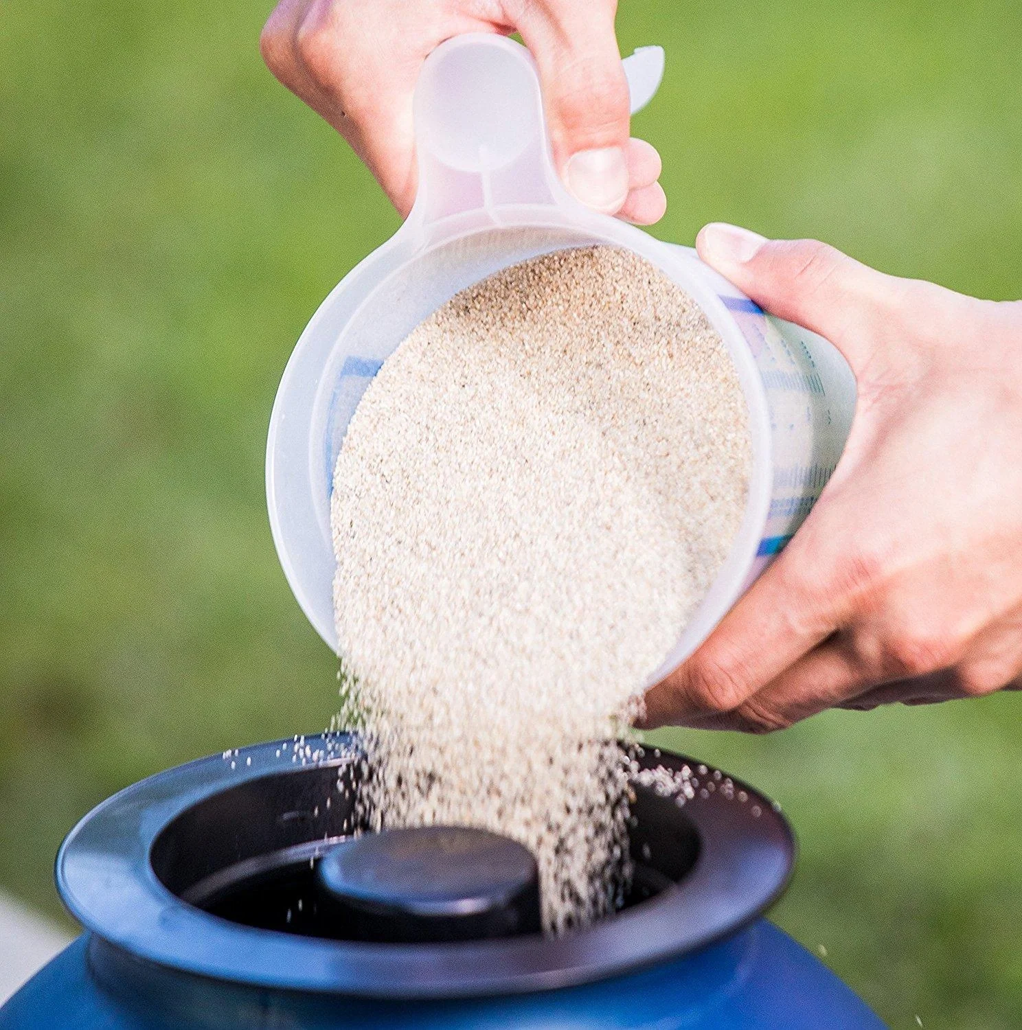 Schwimmbad Filter Set Sandfilteranlage SPF 370 F, bis 7.000 l/h - 3