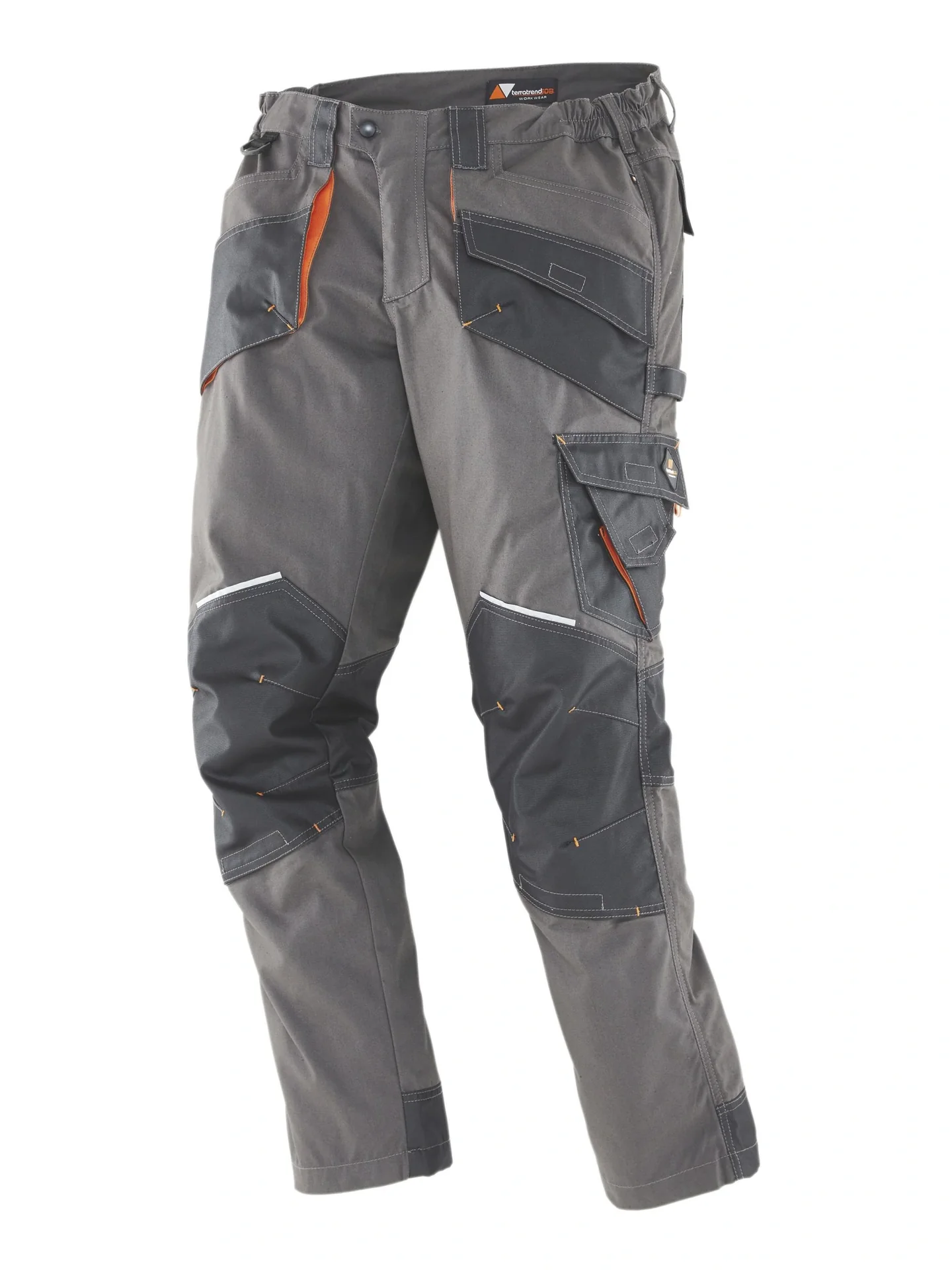 Bundhose, Farbe grau/schwarz, Gr.52 - 1