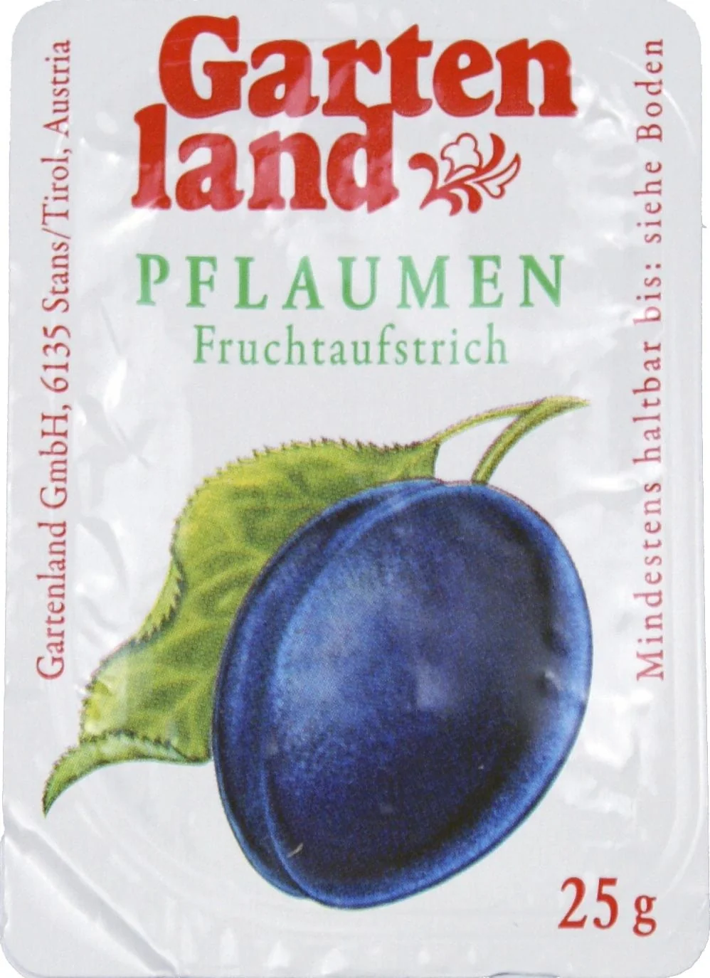 Marmeladentopf mit Deckel und Löffel, 10 Portionspackungen Fruchtaufstrich á 25 g, 250 g - 6