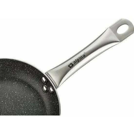 Bratpfannenset - 3 Pfannen - Schwarz - 4