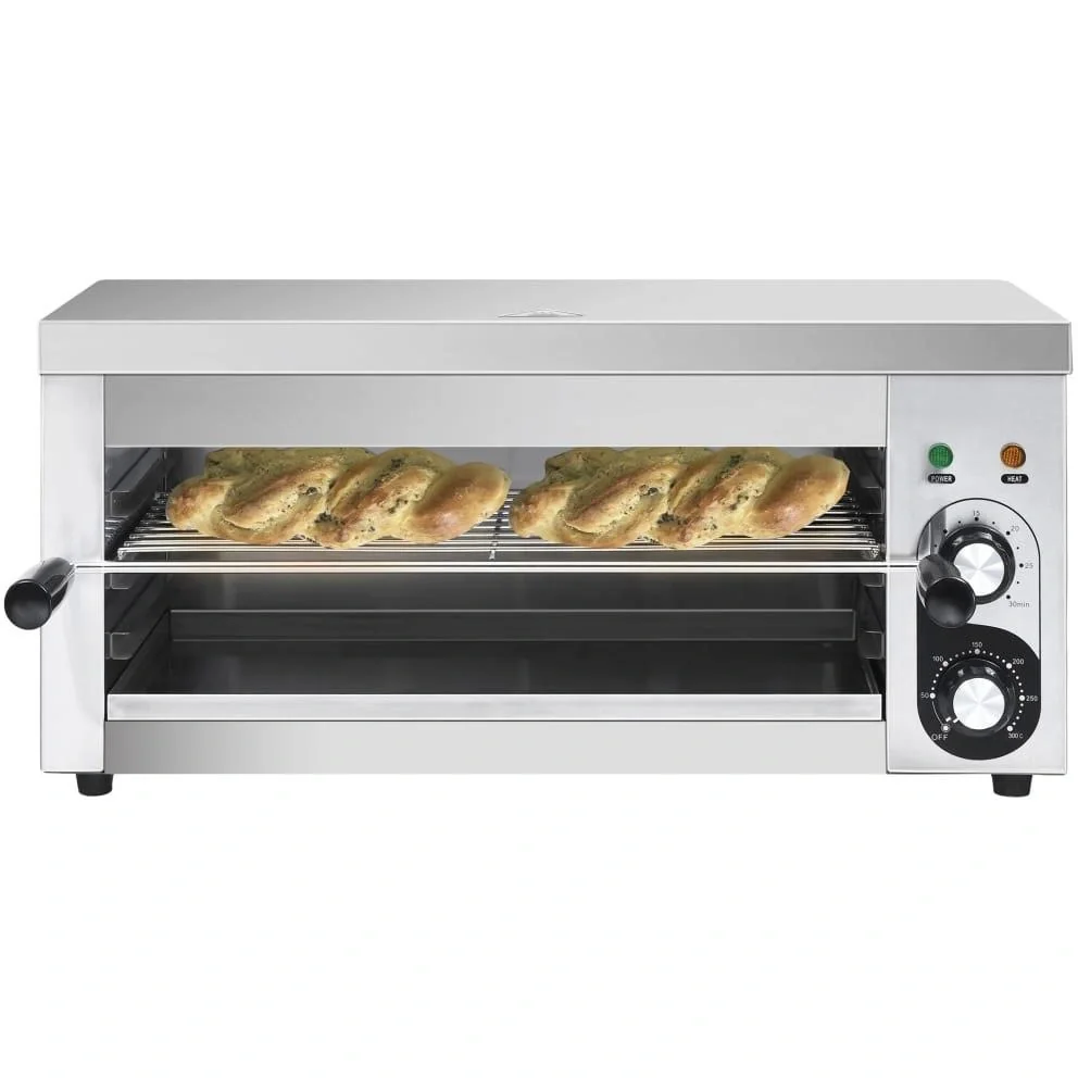 Salamander Grill elektrisch gastronorm 2500 W Edelstahl - 3