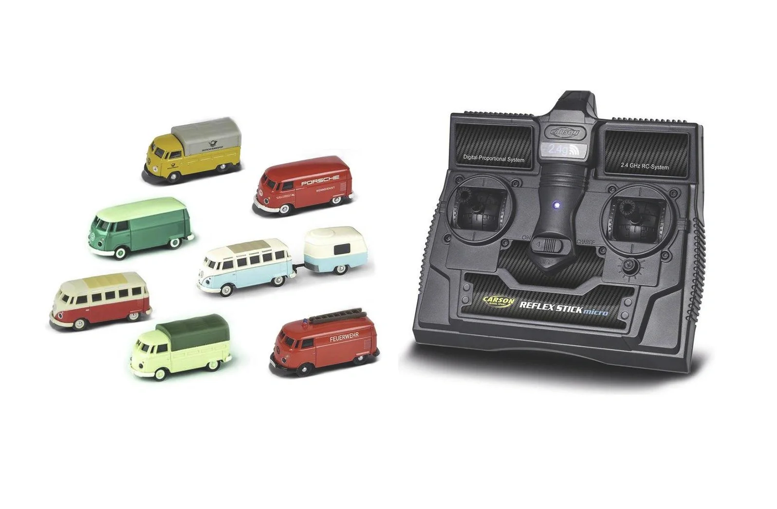 VW T1 Bus Deutsche Bundespost 1:87 2.4 GHz 100%RTR - 5