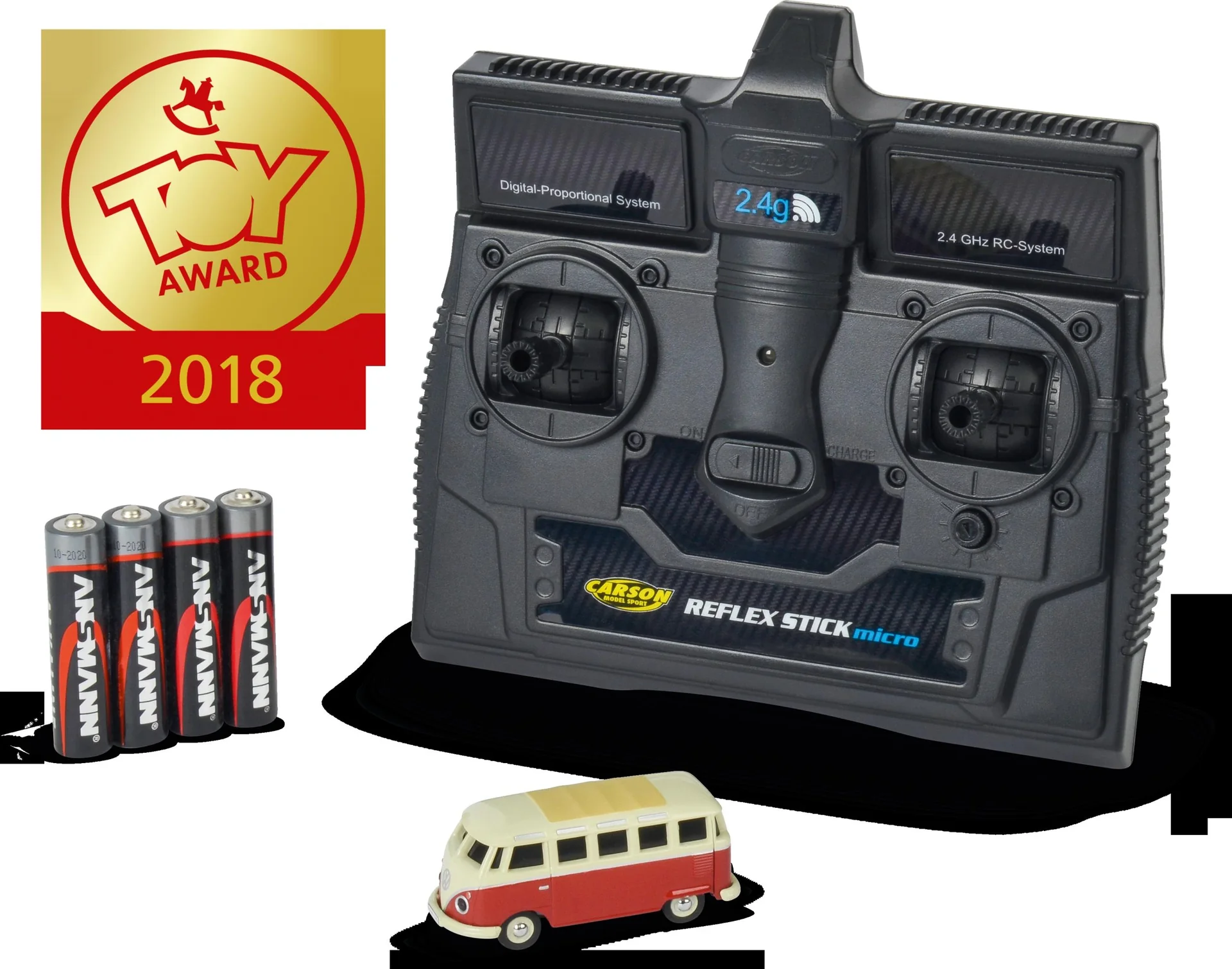 1:87 Mini VW T1 Samba Bus 2.4G 100% RTR - 9