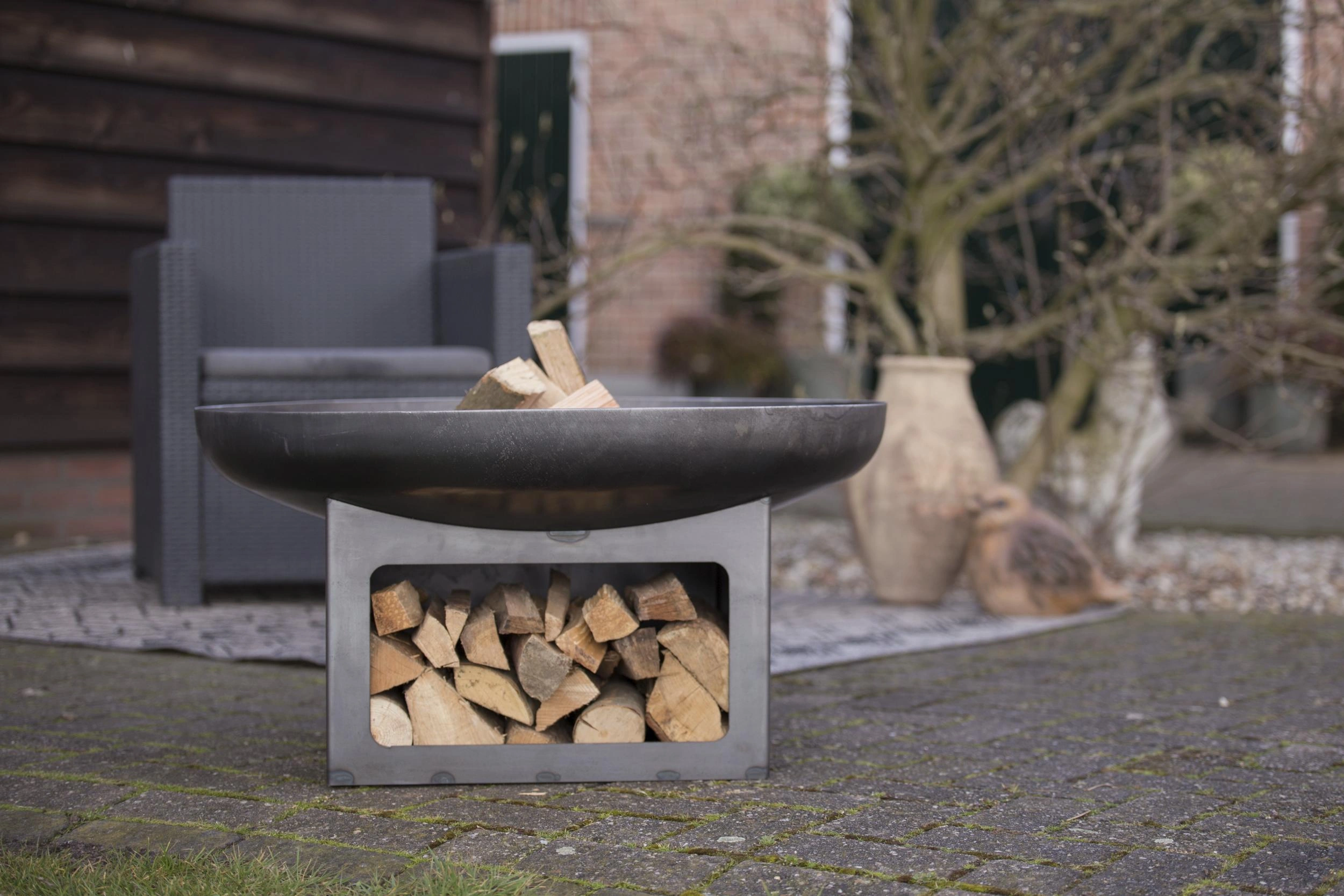Feuerstelle Juva Industrial 80cm - 5