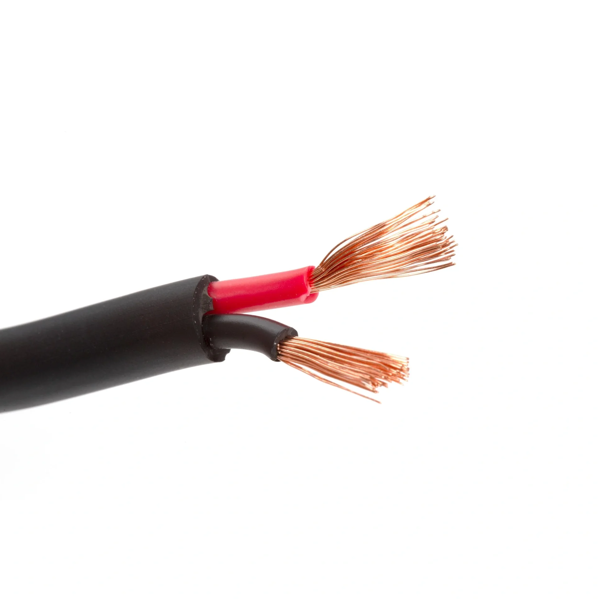 professionelles lautsprecherkabel - schwarz - 2 x 2.50 mm² - 100 m - 3