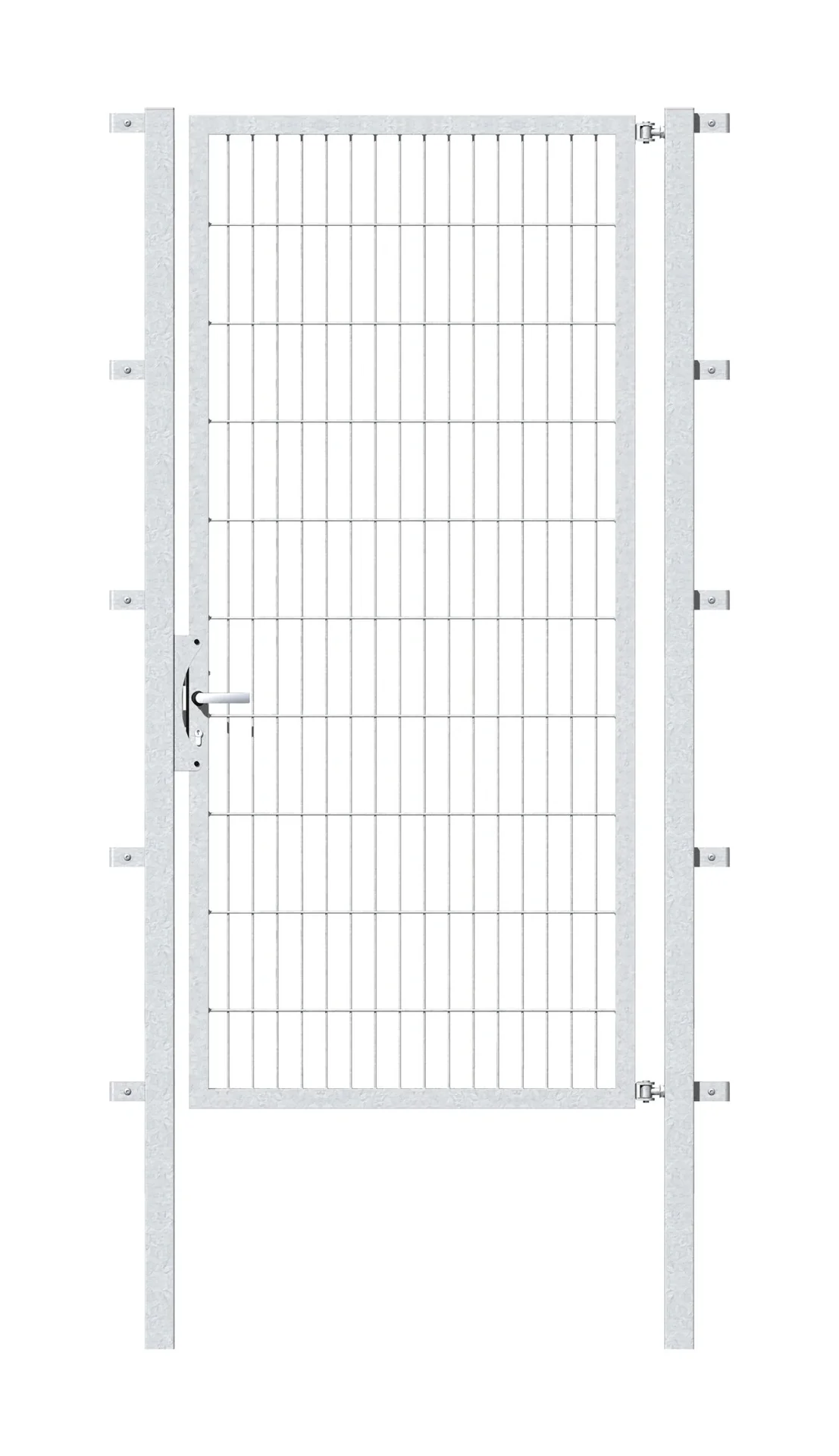 Einzeltor Flexo mit Zubehör, feuerverzinkt/ Breite 100 cm, Höhe 200 cm - 2
