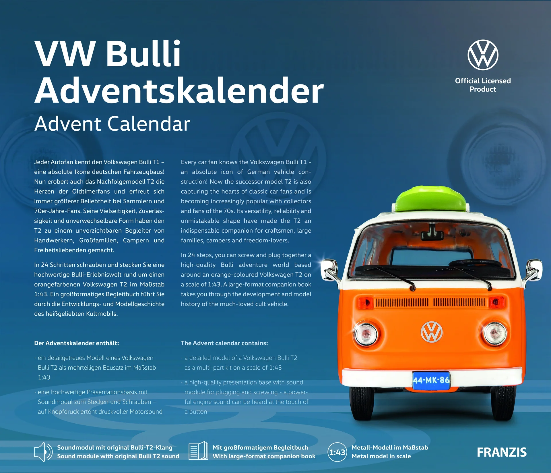 VW Bulli Adventskalender - 5