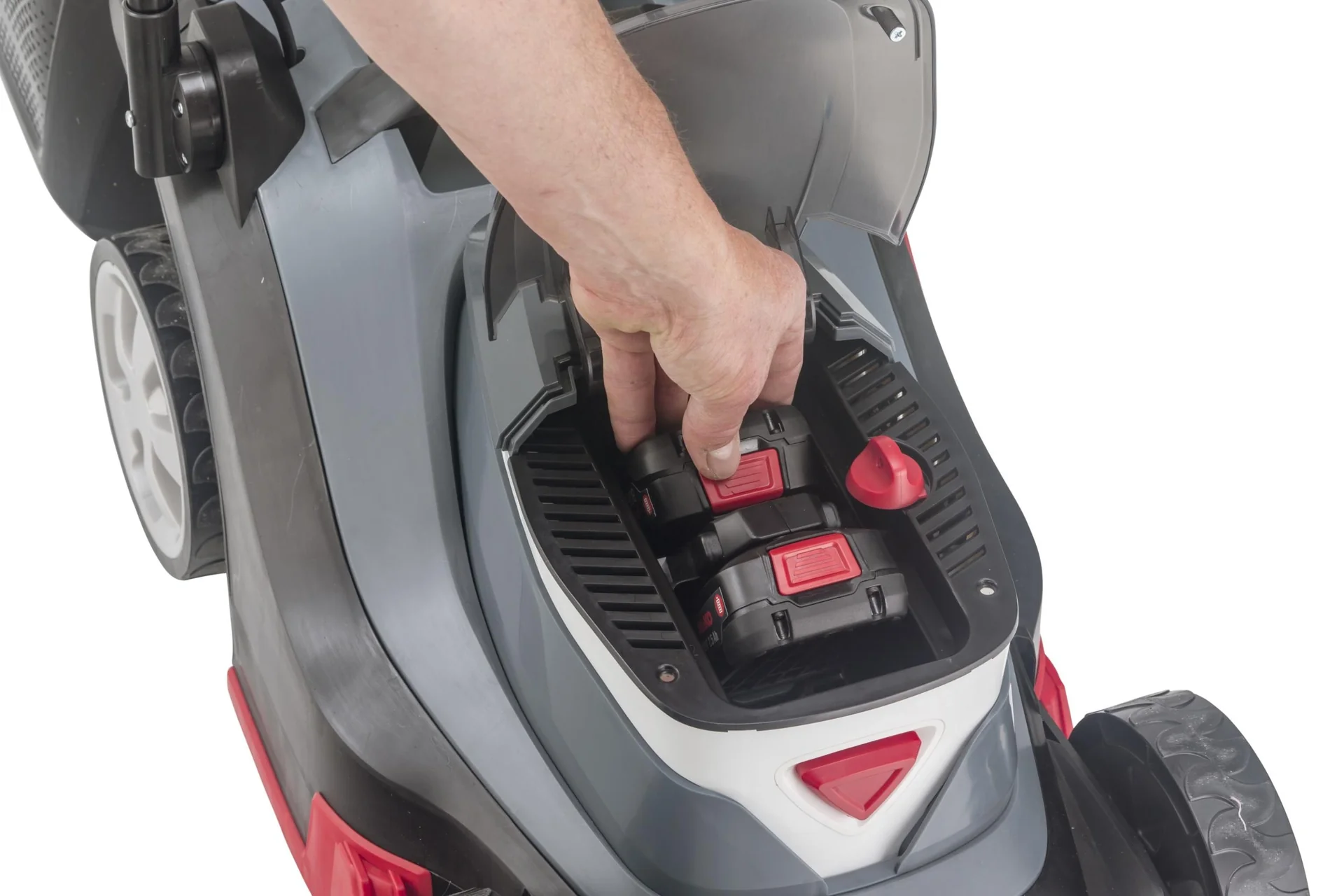 BOSCH HOME AND GARDEN COMPATIBLE Akku-Rasenmäher 3.82 Li Easy - inkl. 2 Akkus und Ladegerät - 5