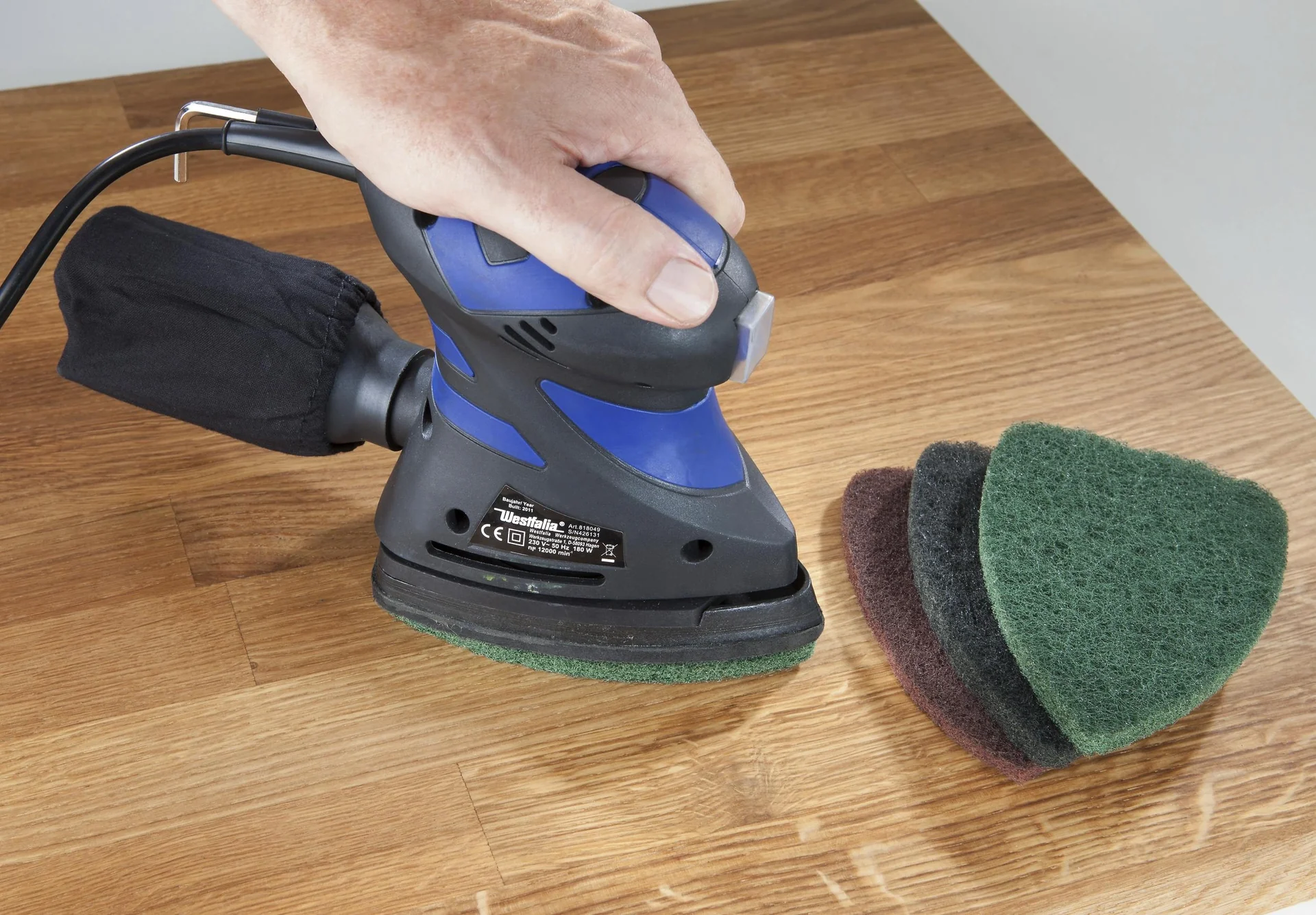 Schleifvlies - Pads Set 9 tlg. - 5