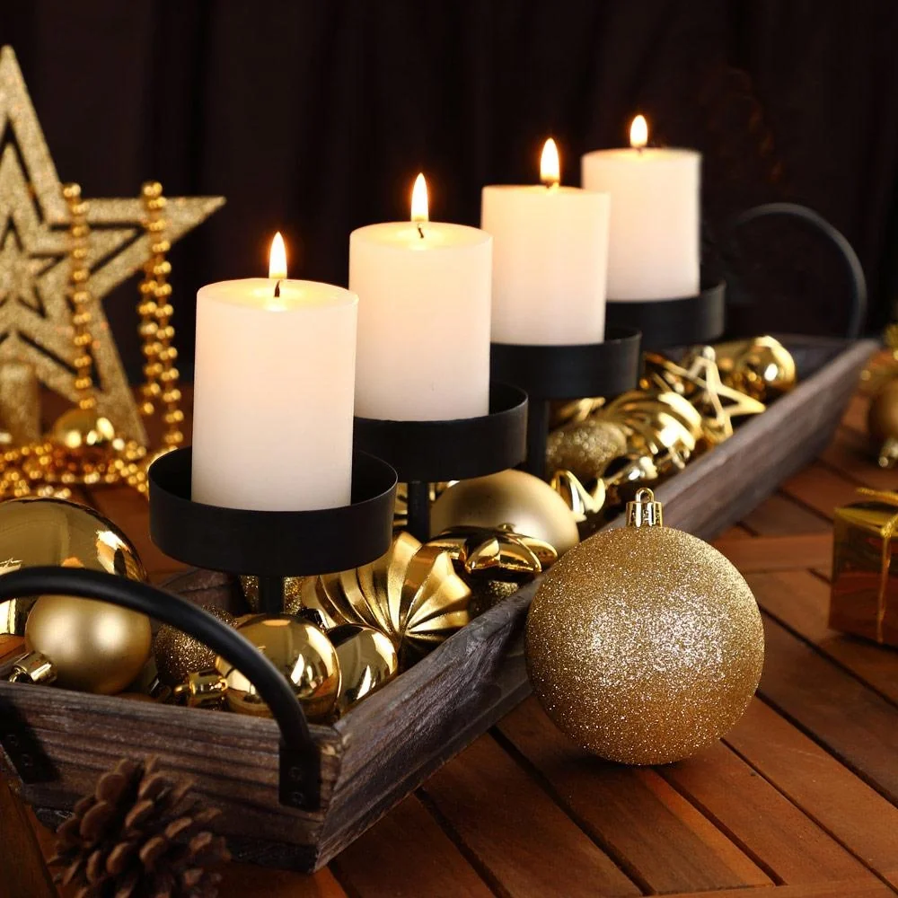Weihnachtskugeln - Christbaumschmuck - Gold 100 Stk. - 7