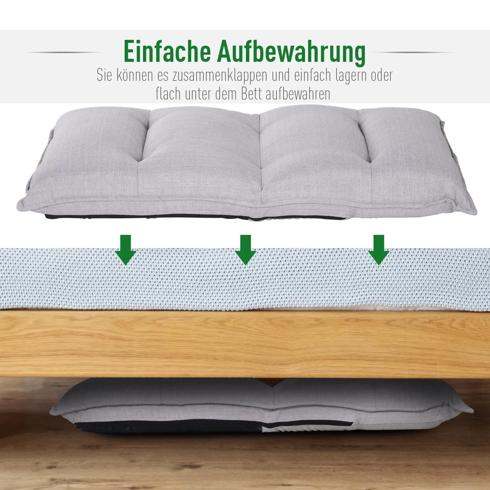 Sitzkissen mit verstellbarer Lehne - 1