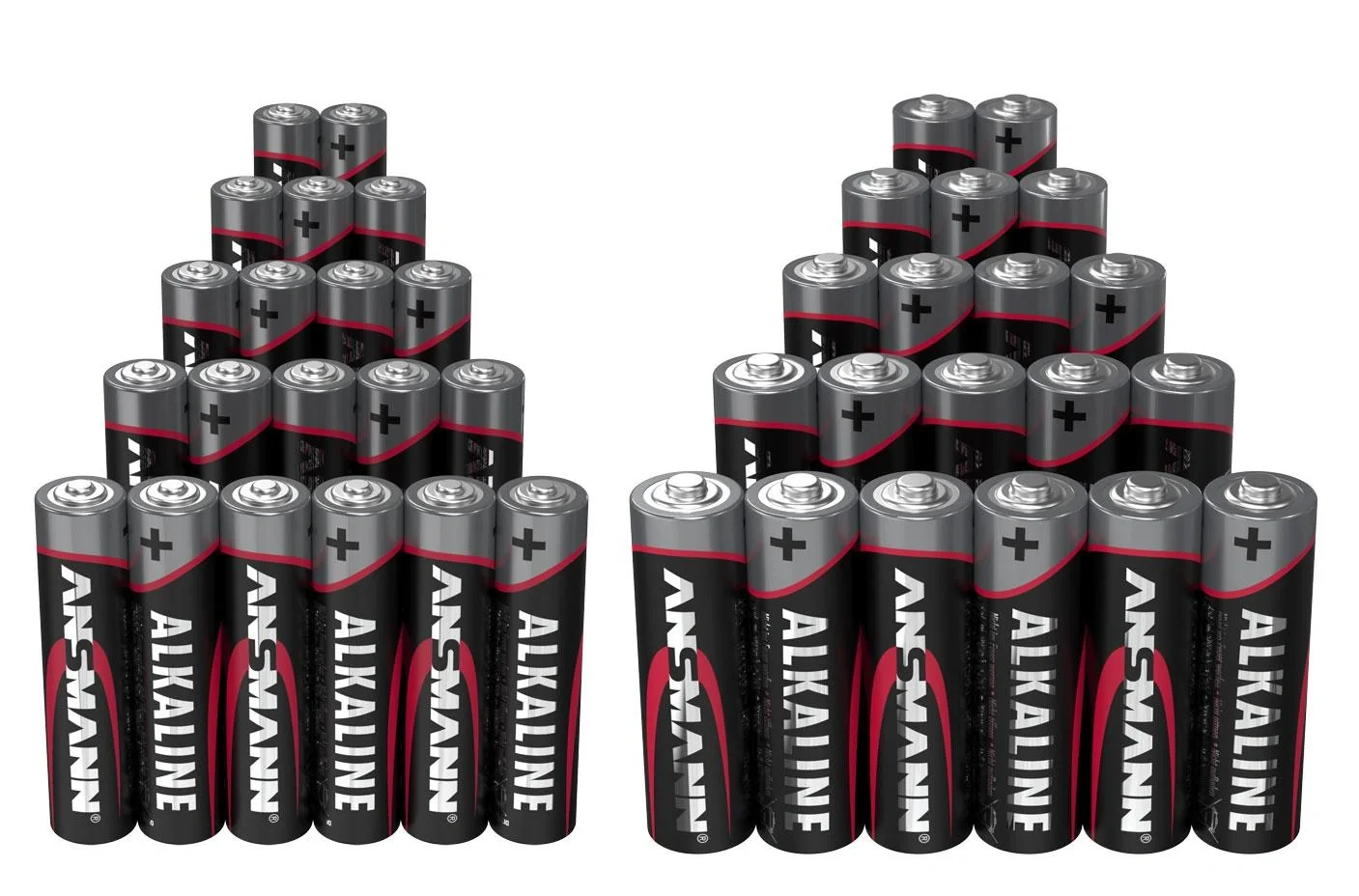 Alkaline Batterien - 20 x Micro (AAA) und 20 x Mignon (AA) - 1