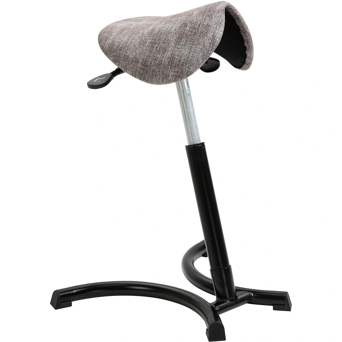 Bürohocker, khaki - 1