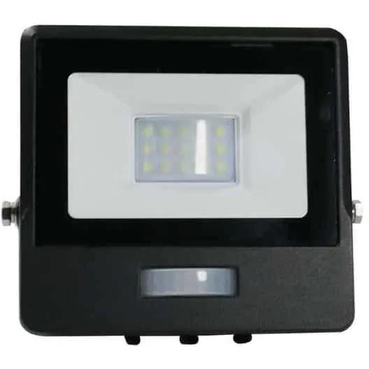 VT-128S LED-Flutlicht mit Sensor - 20 W - 1510 Lm - 6500K - Schwarz - 9