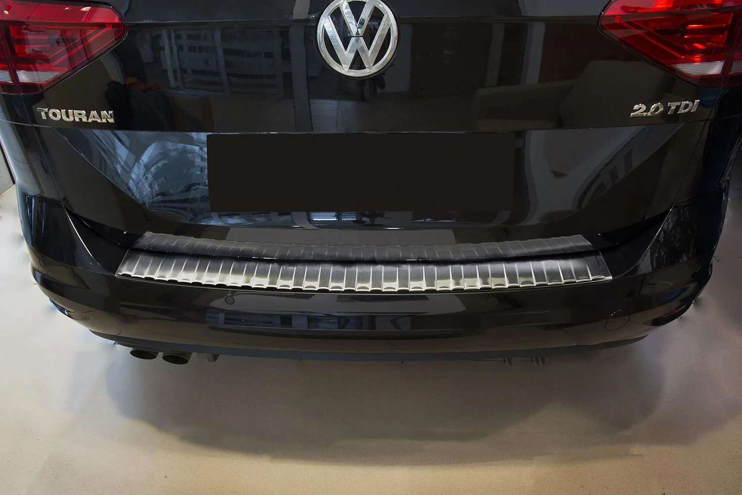 Ladekantenschutz Edelstahl für VW Touran III/Typ 5T ab Baujahr 2015> - 2