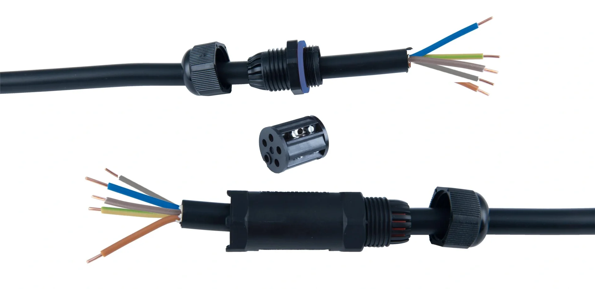 Kabelverbidner 5Polig mit IP 68 Schutzklasse - 6