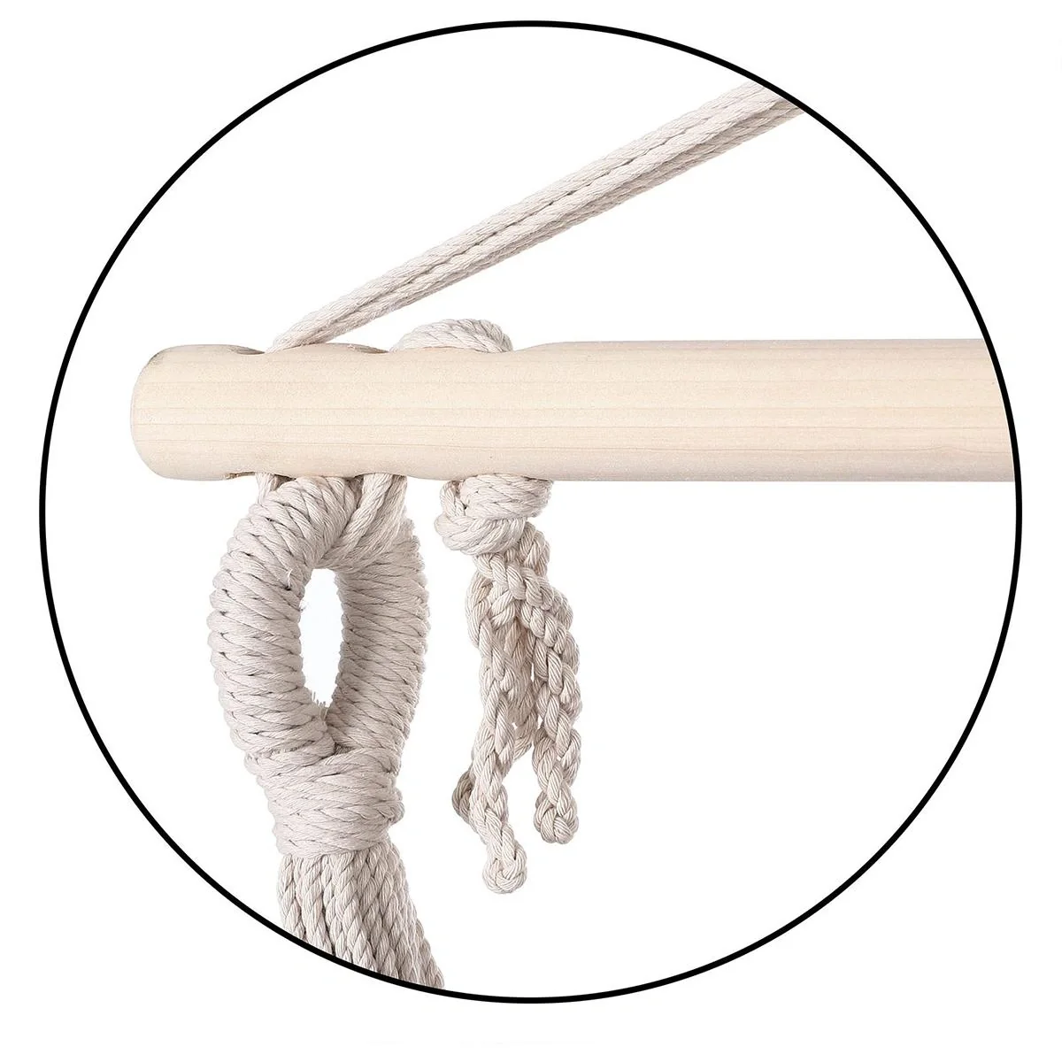 Hängesessel bunt 185x130x155cm - 5