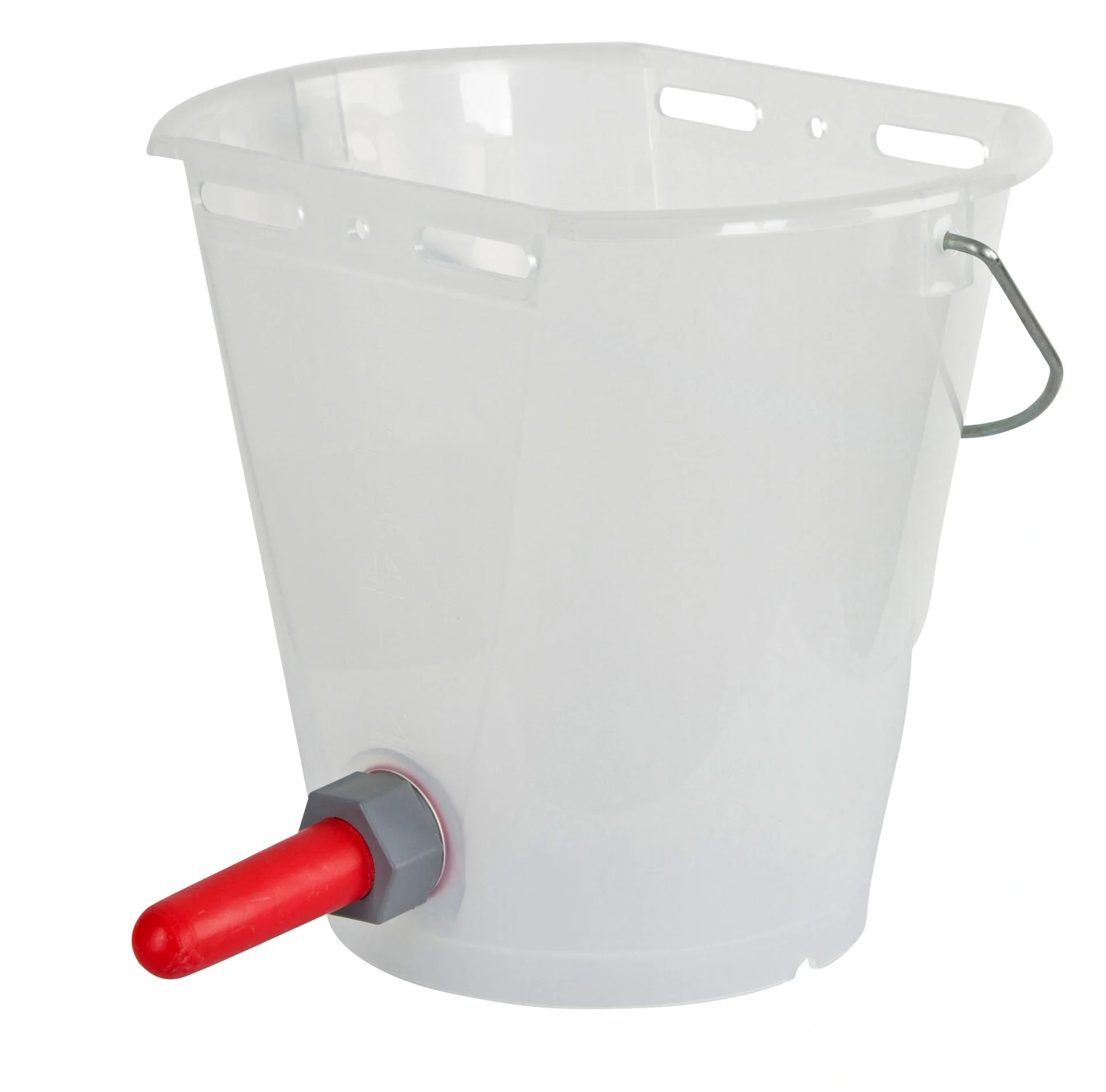 Tränkeeimer transparent mit Skala + Zubehör - 3