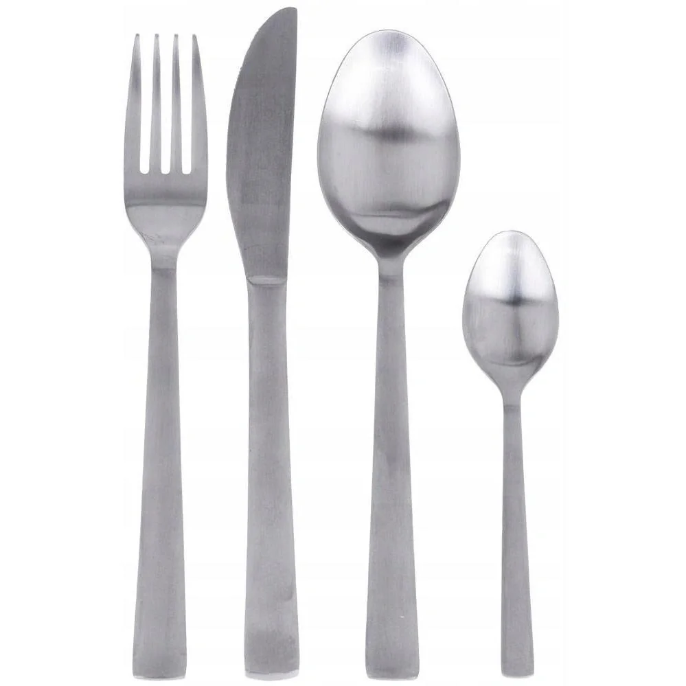 NL Besteckset - 16 Teile - Satinierte Ausführung - 1