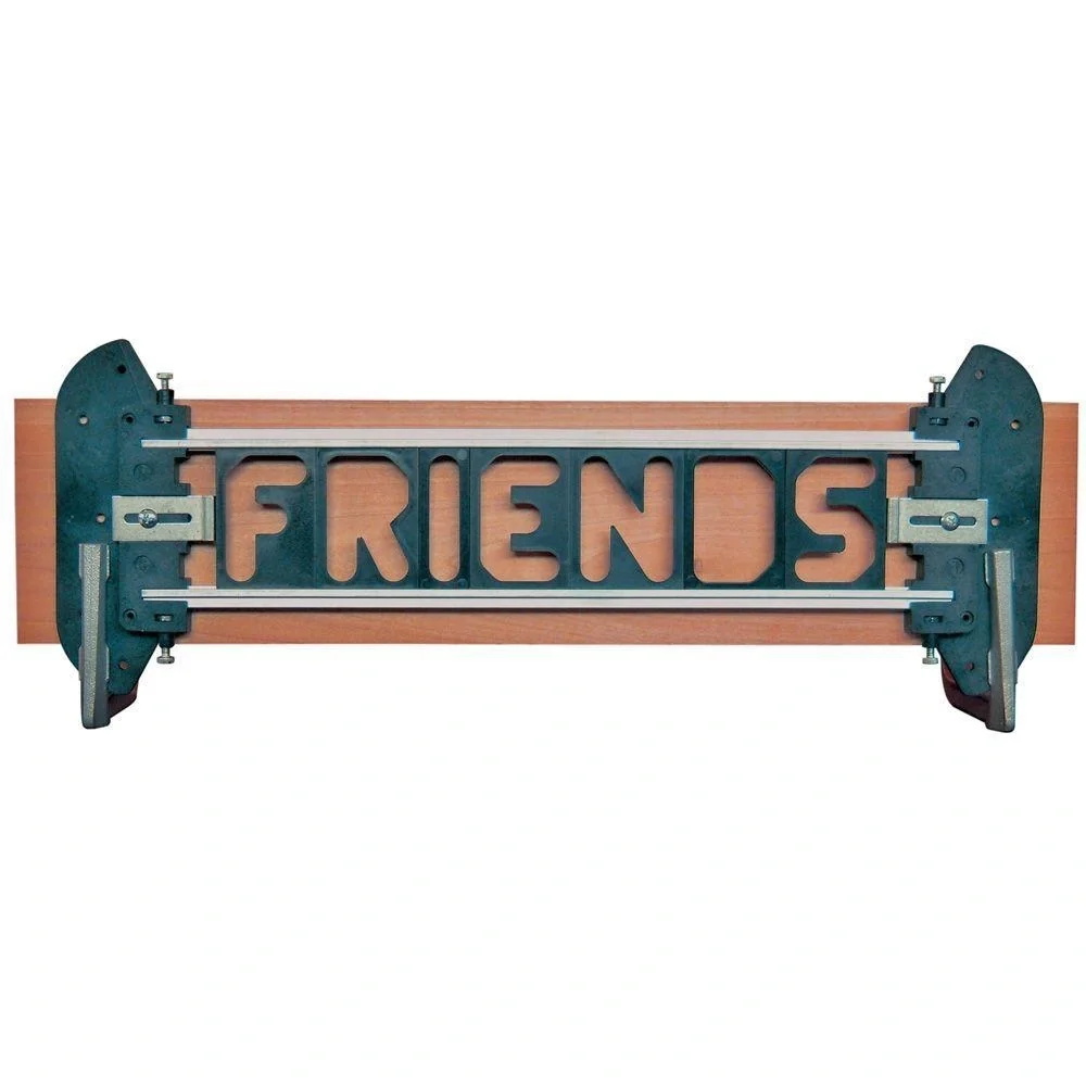 Oberfräsenschablone SIGN CRAFTER, Frässchablone - 10