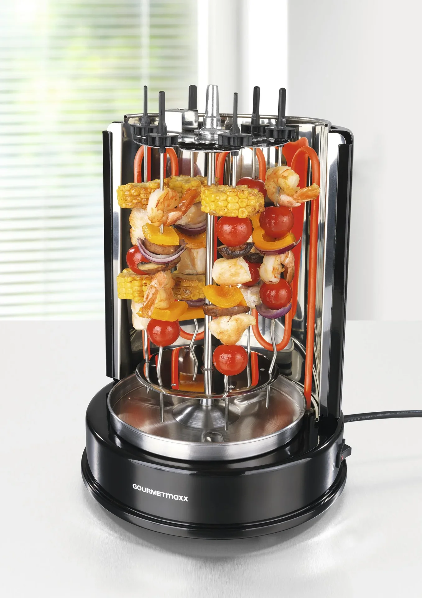 Dönergrill / Spießgrill / Hähnchengrill 1400 Watt - 4