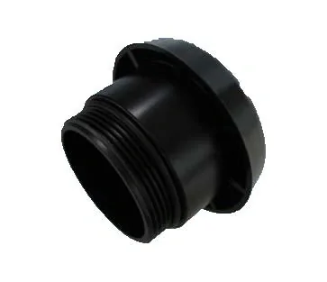 Entlüftungshaube, 2'', Außengewinde, Schwarz - 1