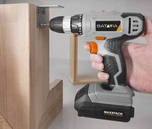 Akku-Bohrmaschine + Akkuschrauber | Inkl. Akku und Ladegerät Maxxpack - 5