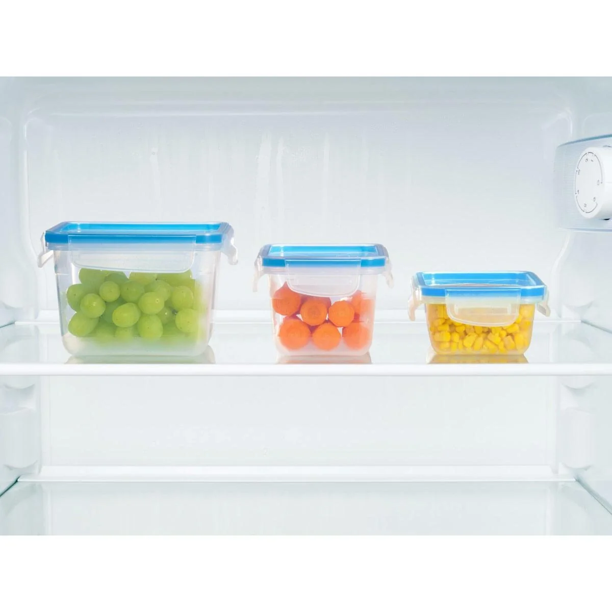 Mehrzer - Frischebehälter 1 Liter - Click-en-Lock - Blau - 4