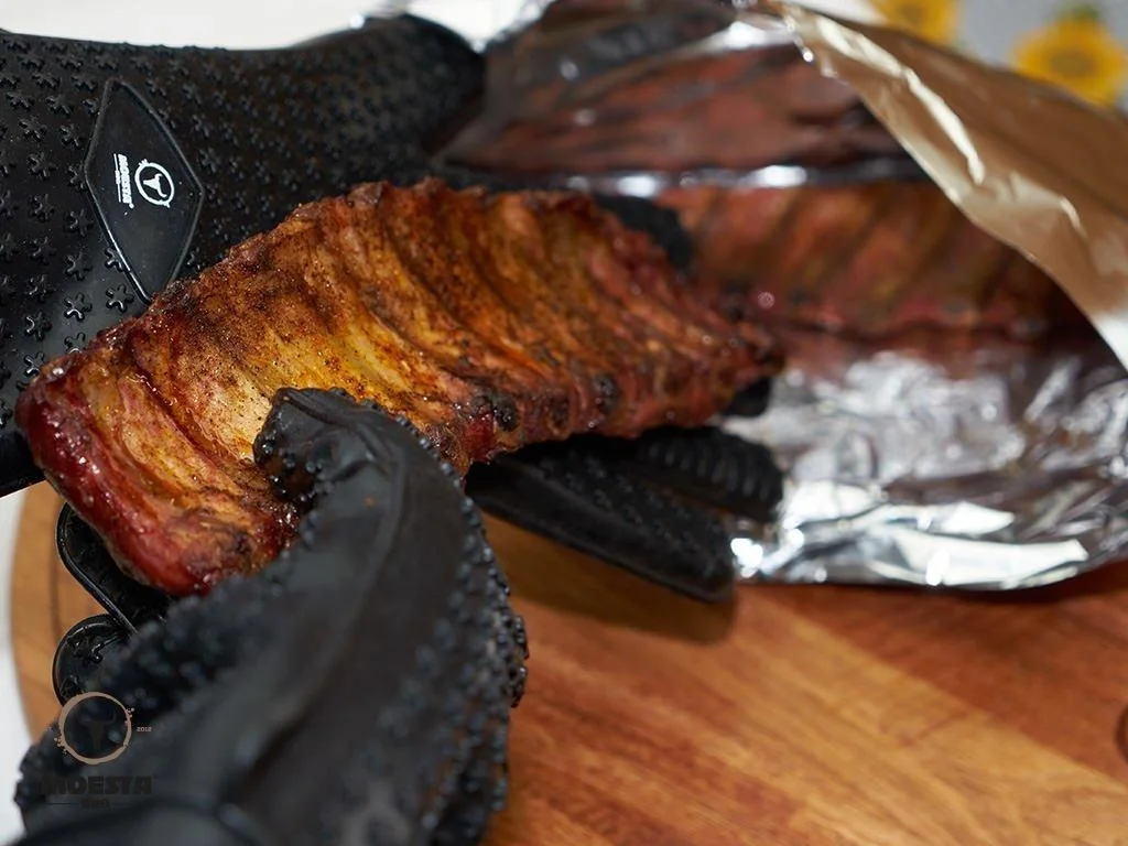 MeatGloves - Silikon Grillhandschuhe: Gr. M/L - 5