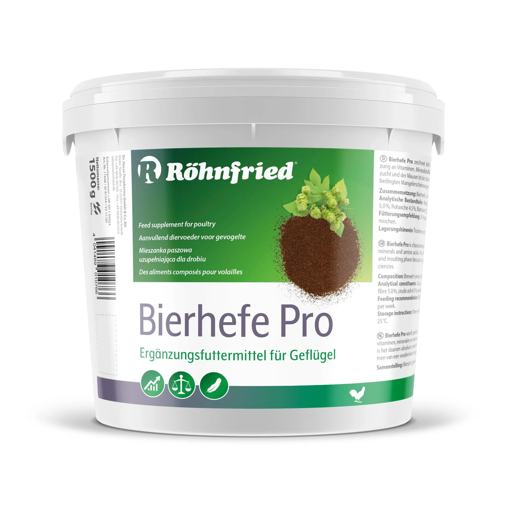 Bierhefe Pro, 1500 g - 1