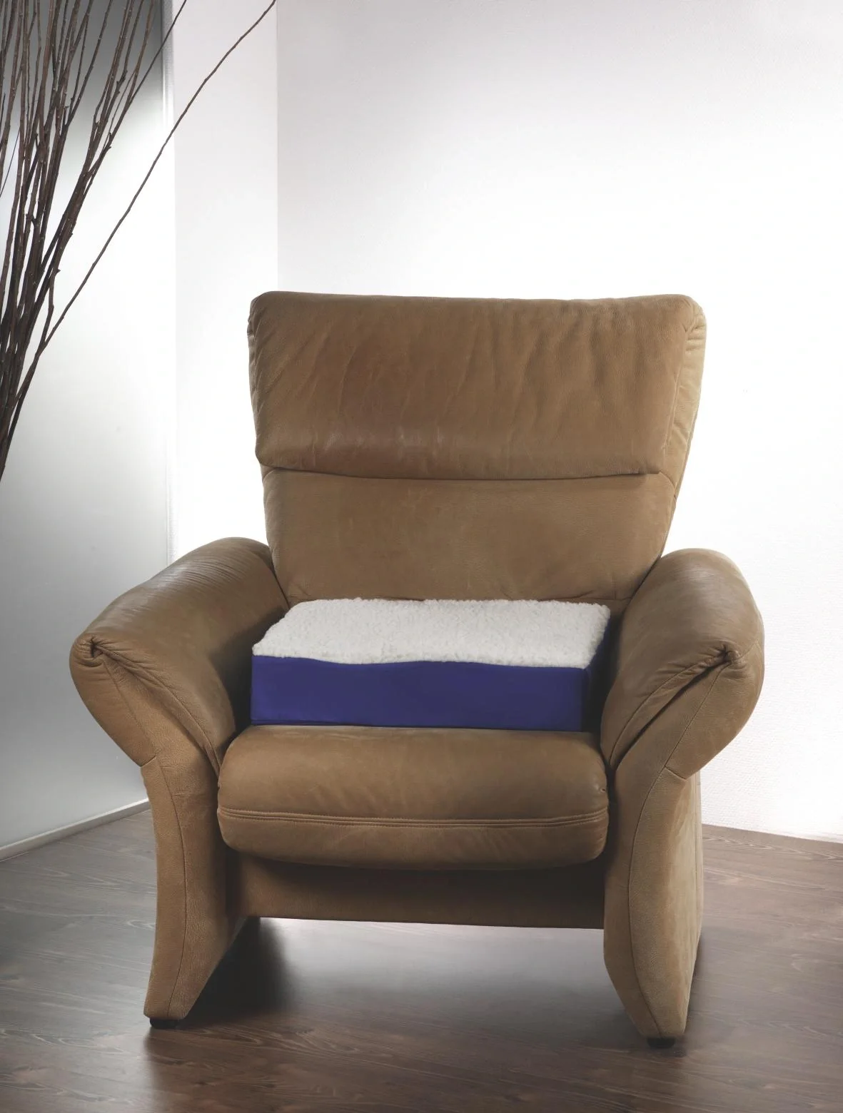 Komfort Sitzkissen/ Aufstehhilfe, Farbe: Blau - 7