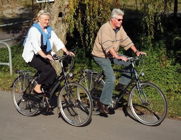 Anatomie Fahrradsattel "Komfort" speziell für Herren (262 x 165 mm) - 2