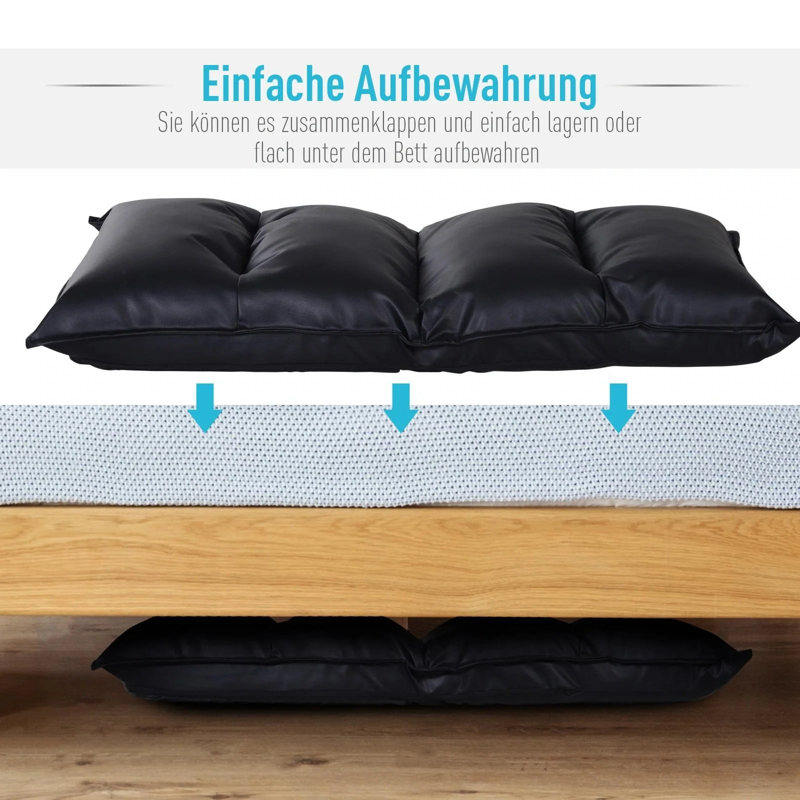 Bodenkissen mit verstellbarer Rückenlehne - 7