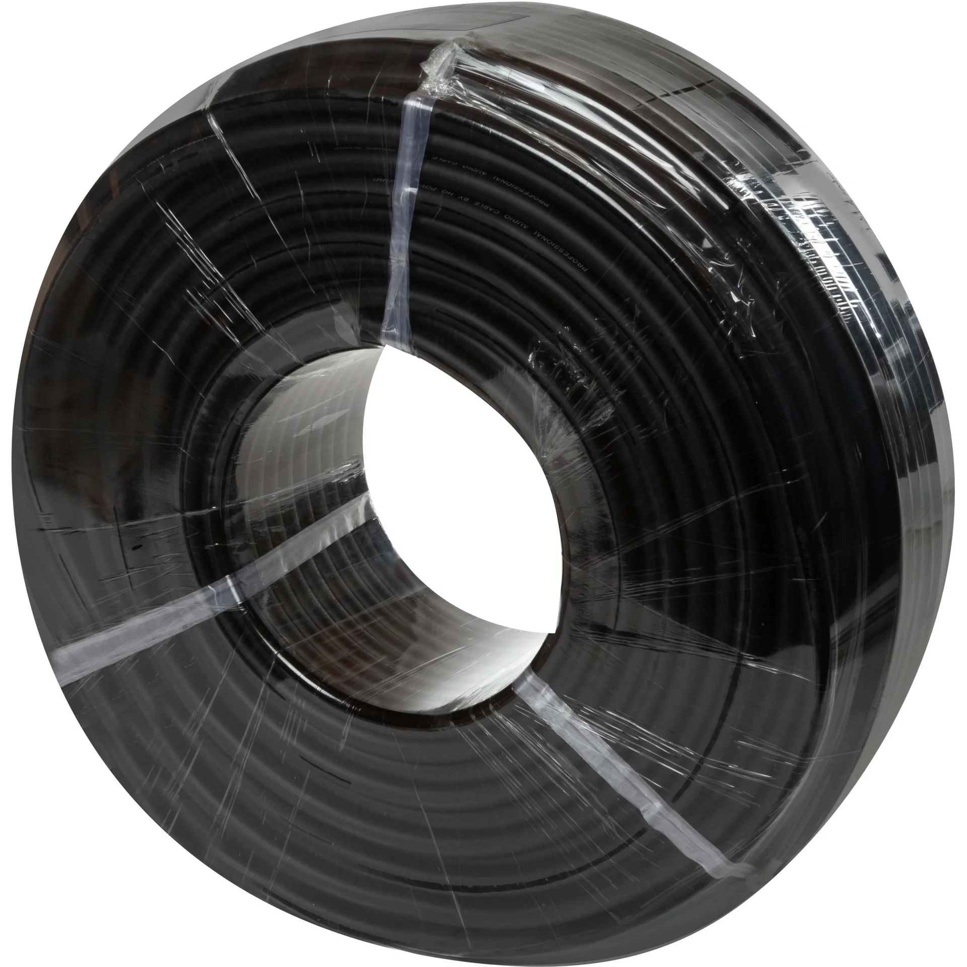 professionelles lautsprecherkabel - schwarz - 2 x 4.00 mm² - 100 m - 2