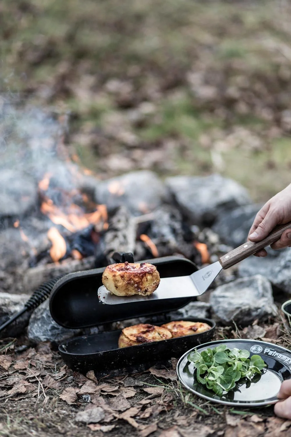 Flexibler Grill- und Pfannenwender (Langgriff) - 3