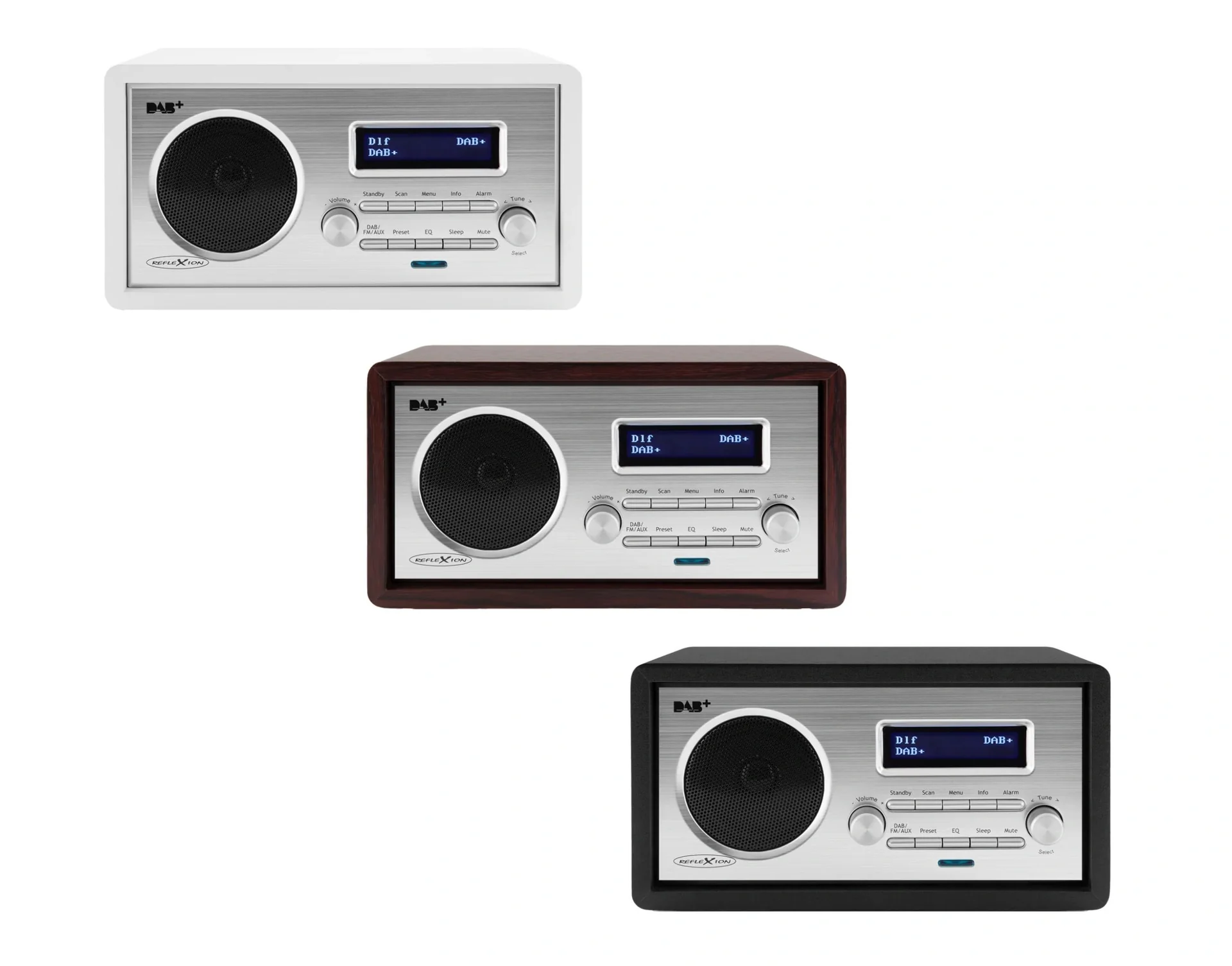 Retro DAB+ Radio - Holzfarbend - 2