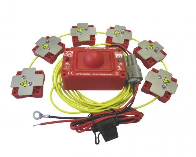 Ultraschall Marderabwehr " M 4700 ", 250 - 300 Volt - 1