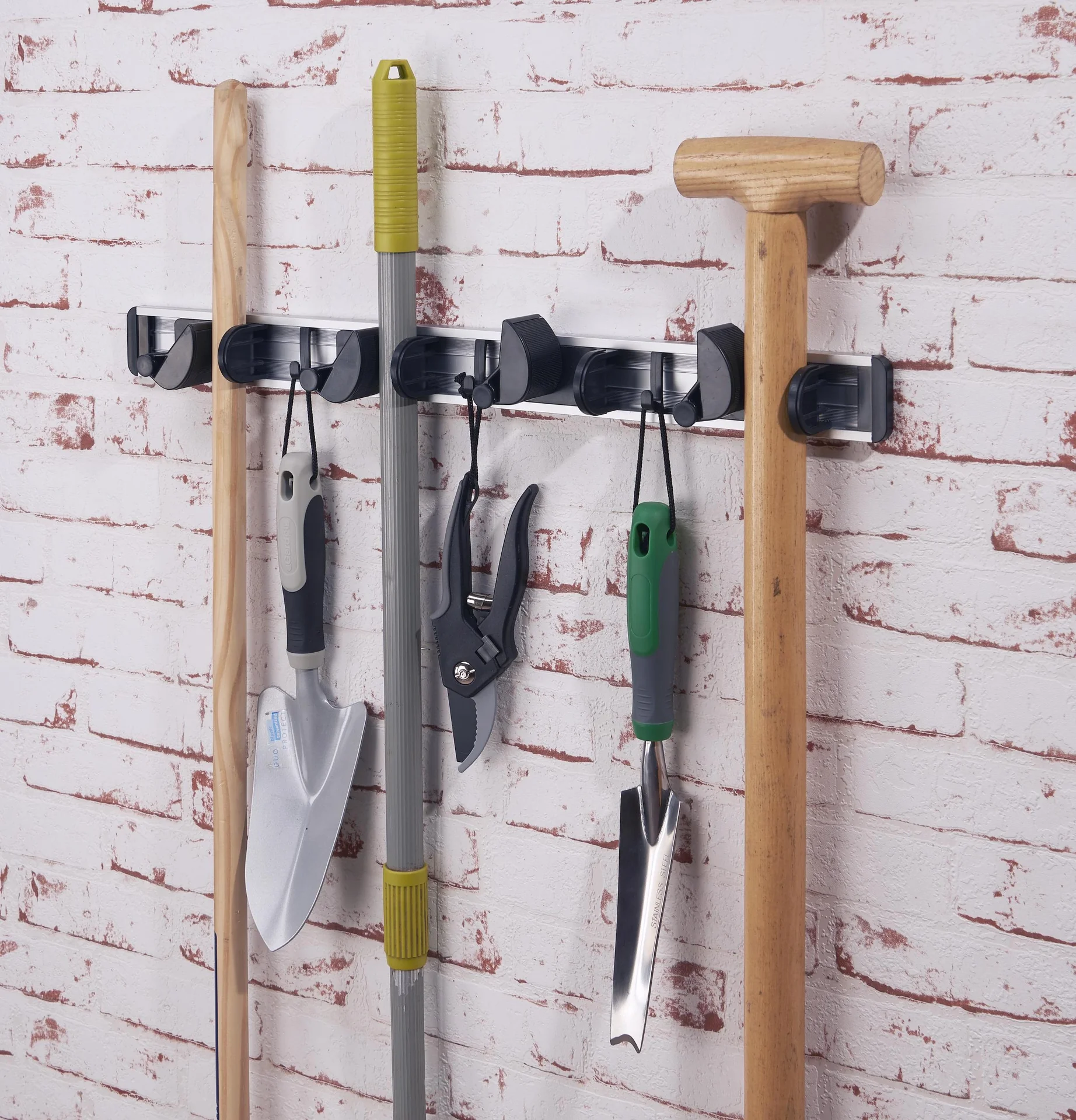 Gerätehalterschiene, Gerätehalter, Aluminium, 60 cm - 3