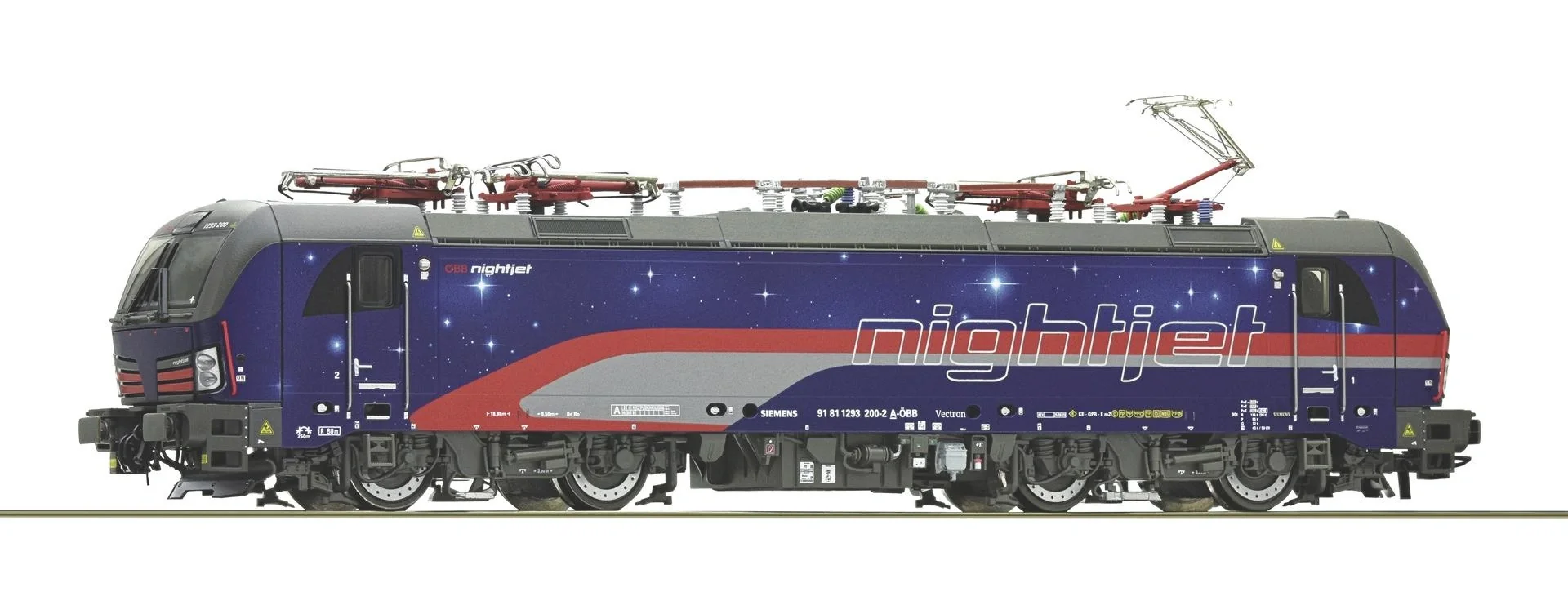 Elektrolokomotive 1293 200-2 "Nightjet", ÖBB , - 1