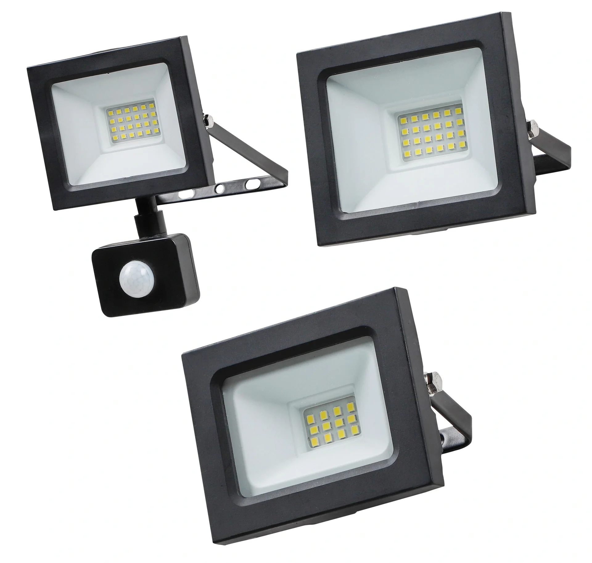 LED Außenstrahler schwarz, 10W 750 Lumen - 3