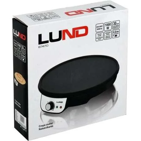 Crepe-Maker - 1000W - 30cm - Antihaftbeschichtung - 6