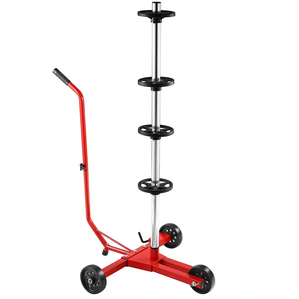 Reifenbaum Mobile Rot Aluminium, Reifen bis 225mm - 1