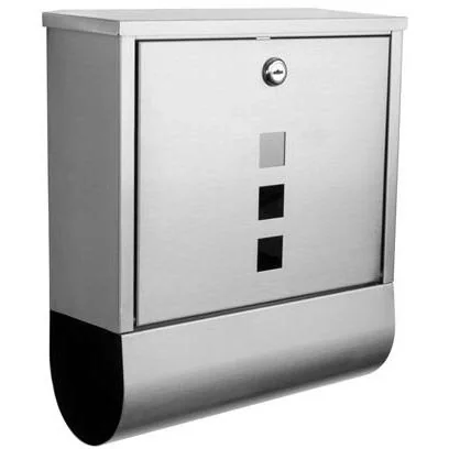 Briefkasten - torino - rostfreier Stahl - 1