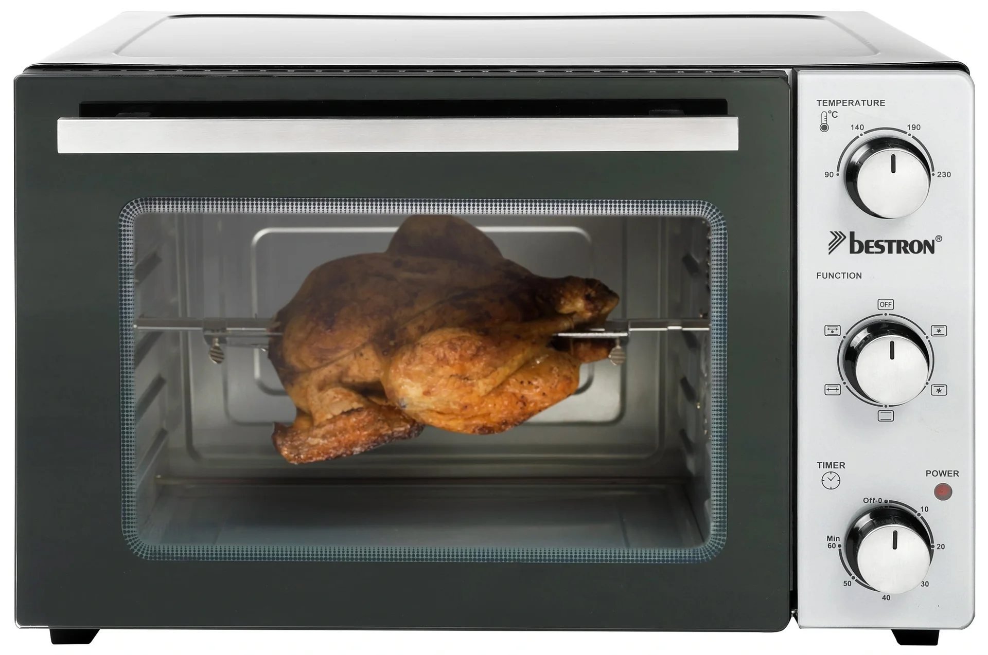 Grill-Backofen mit Drehspieß, Umluftfunktion, 31 Liter, 1500 Watt - 10
