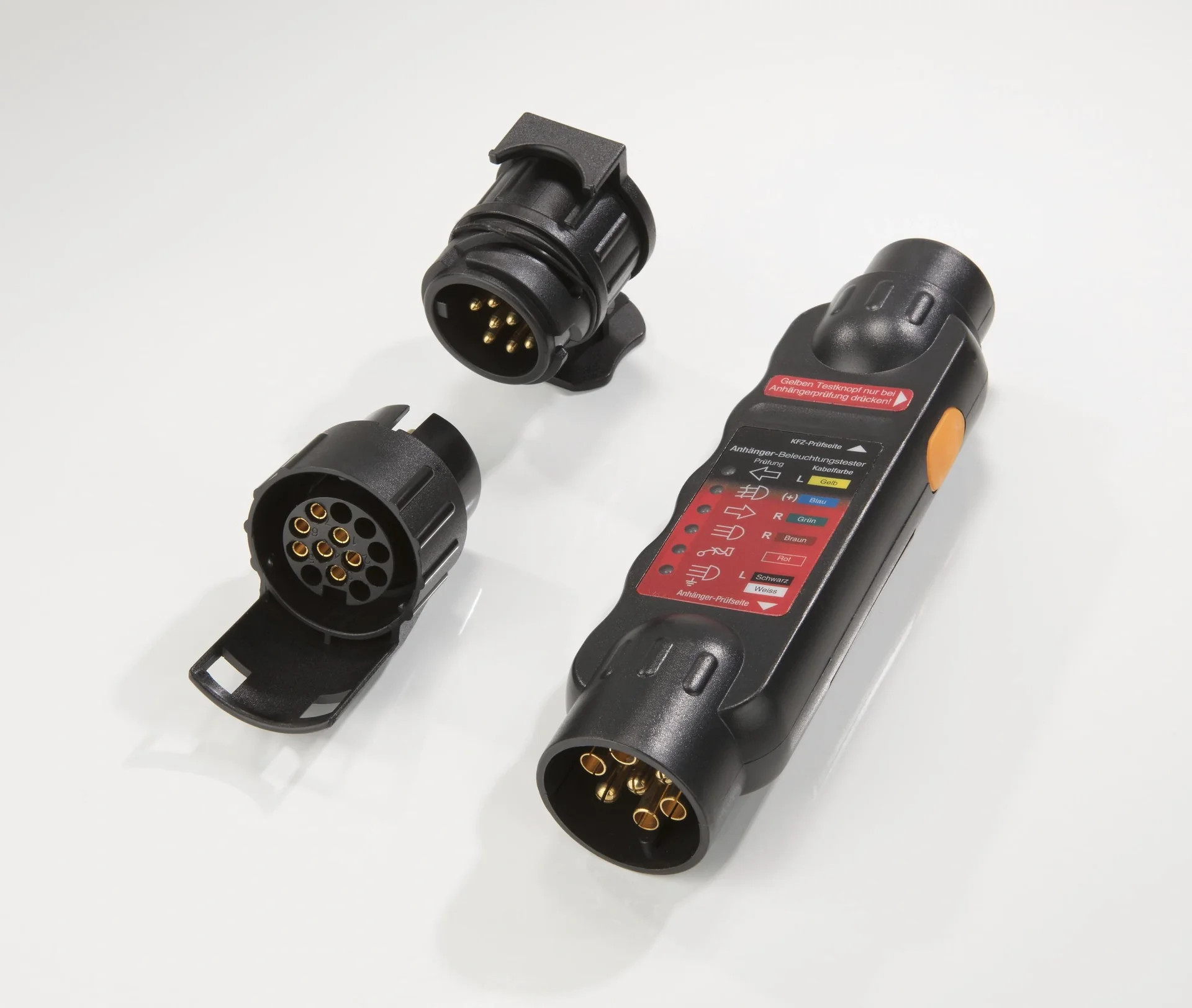 Beleuchtungstester, 12 V mit 7/13 poligen Adapter - 6