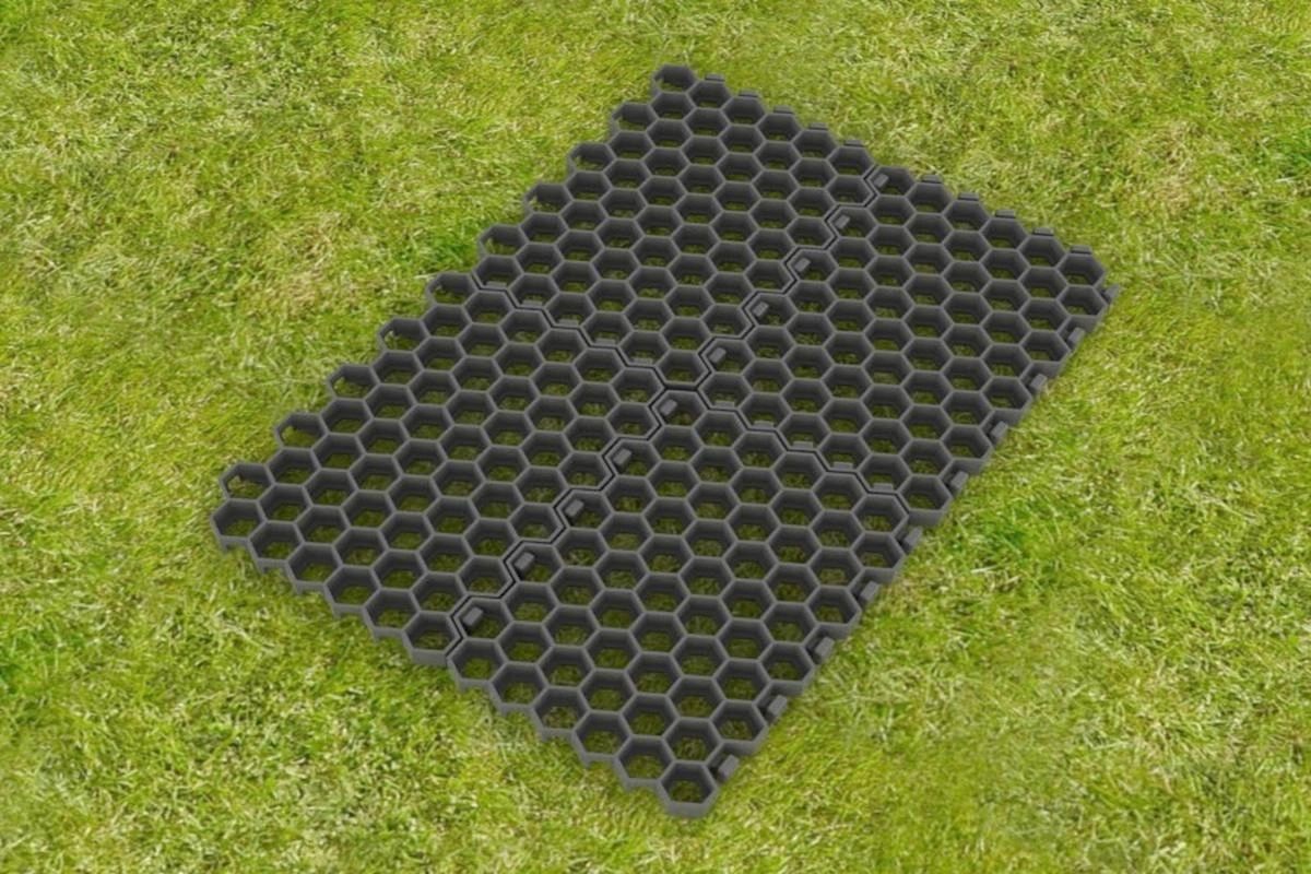 Paddockplatten 50 Stück = 10 m², schwarz - 8