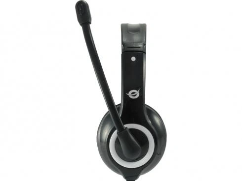 Headset USB 2m Kabel, Mikro, Fernbedienung Stereo schwarz - 3