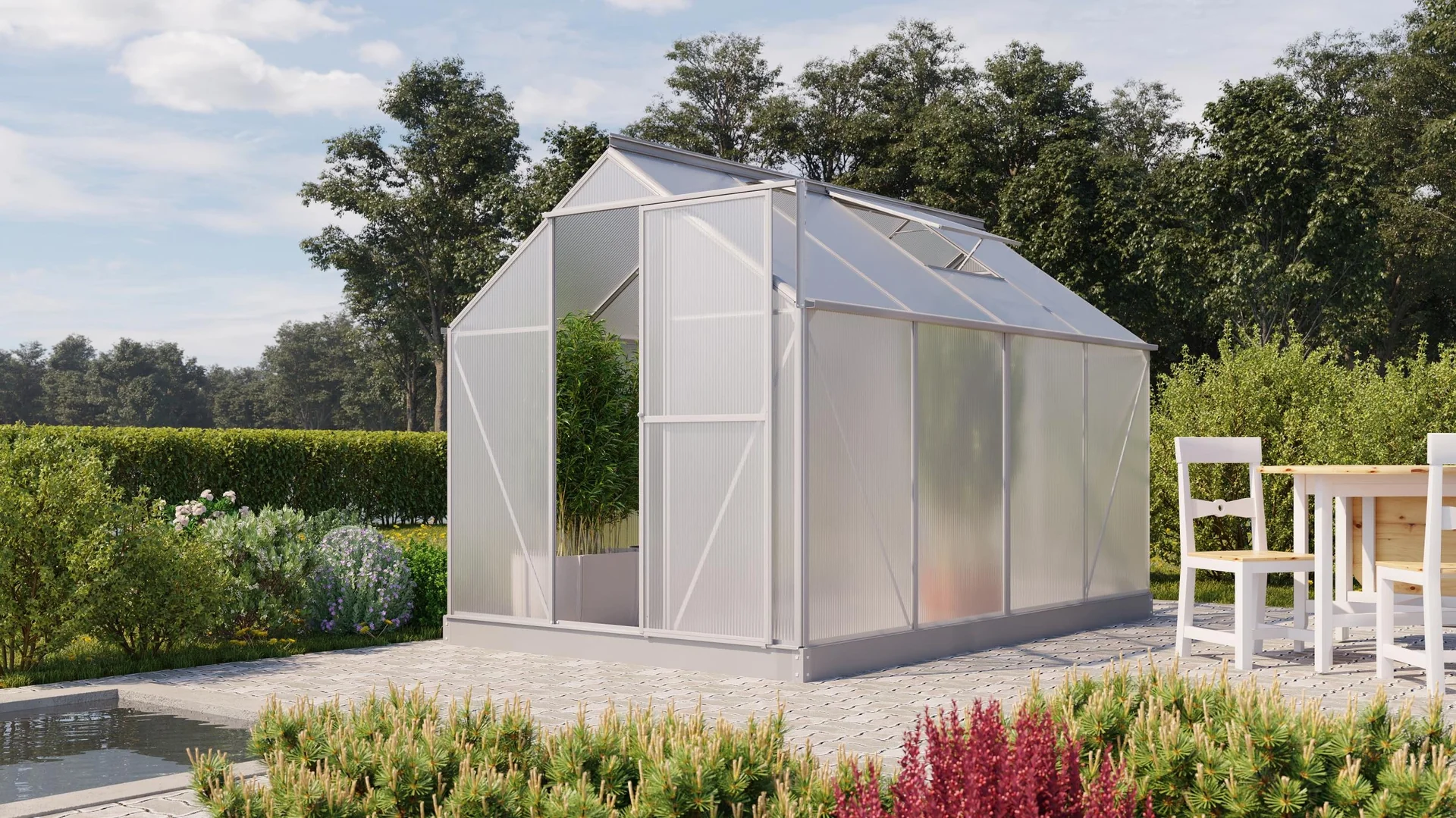 Gewächshaus Eos 6000 HKP 4 mm - 3