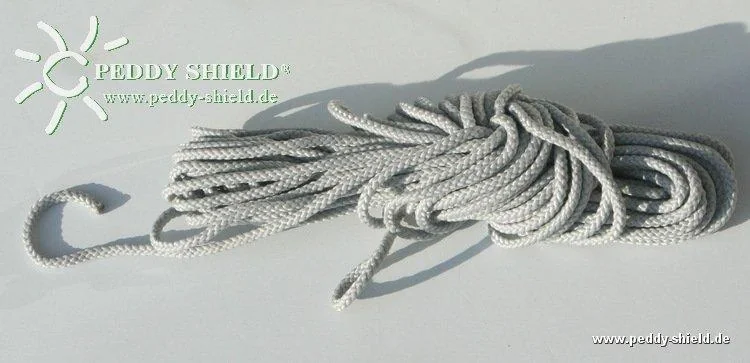 Balkonverkleidung, hell silbergrau, 75 x 300 cm - 5